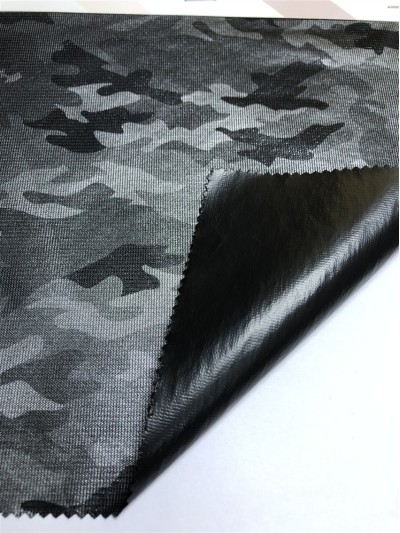 DG-PGSG  PSZZ19131  20D特立可得+TPU黑膜迷彩  56''  50±5gsm   底布100%poly   MOQ:1500y 45度照